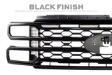 2023+ Ford Super Duty XBG LED DRL Grille (Black)