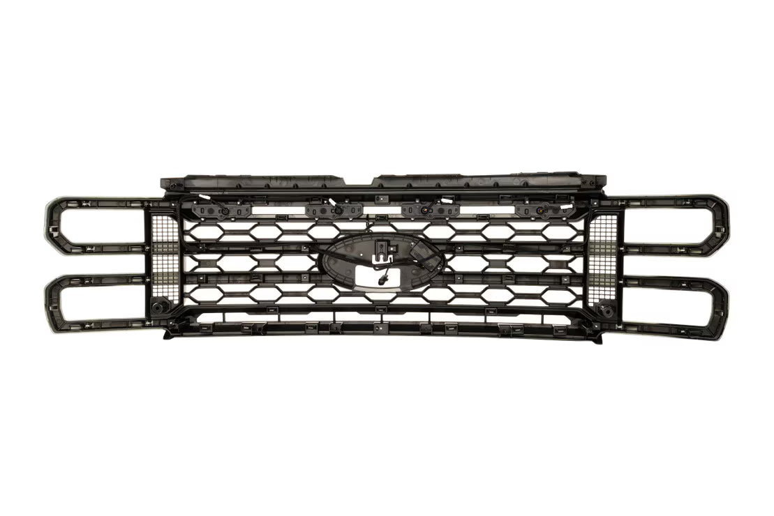 2023+ Ford Super Duty XBG LED DRL Grille (Black)