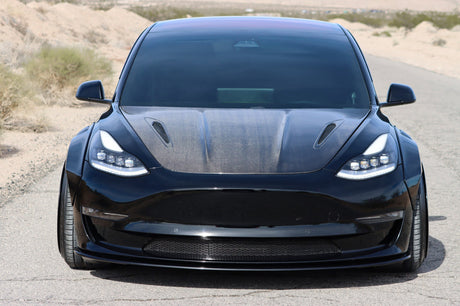 17-23 Tesla Model 3 / 20-24 Model Y NOVA-Series LED Projector Headlights Black
