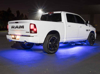 Blue LED Flexible Slimline Truck Underbody Lighting Kit