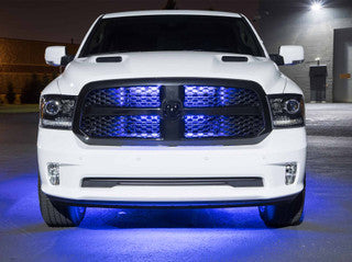 Blue LED Flexible Slimline Truck Underbody Lighting Kit