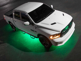 Green LED Flexible Slimline Truck Underbody Lighting Kit