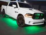 Green LED Flexible Slimline Truck Underbody Lighting Kit