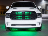 Green LED Flexible Slimline Truck Underbody Lighting Kit