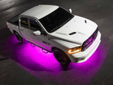 Pink LED Flexible Slimline Truck Underbody Lighting Kit