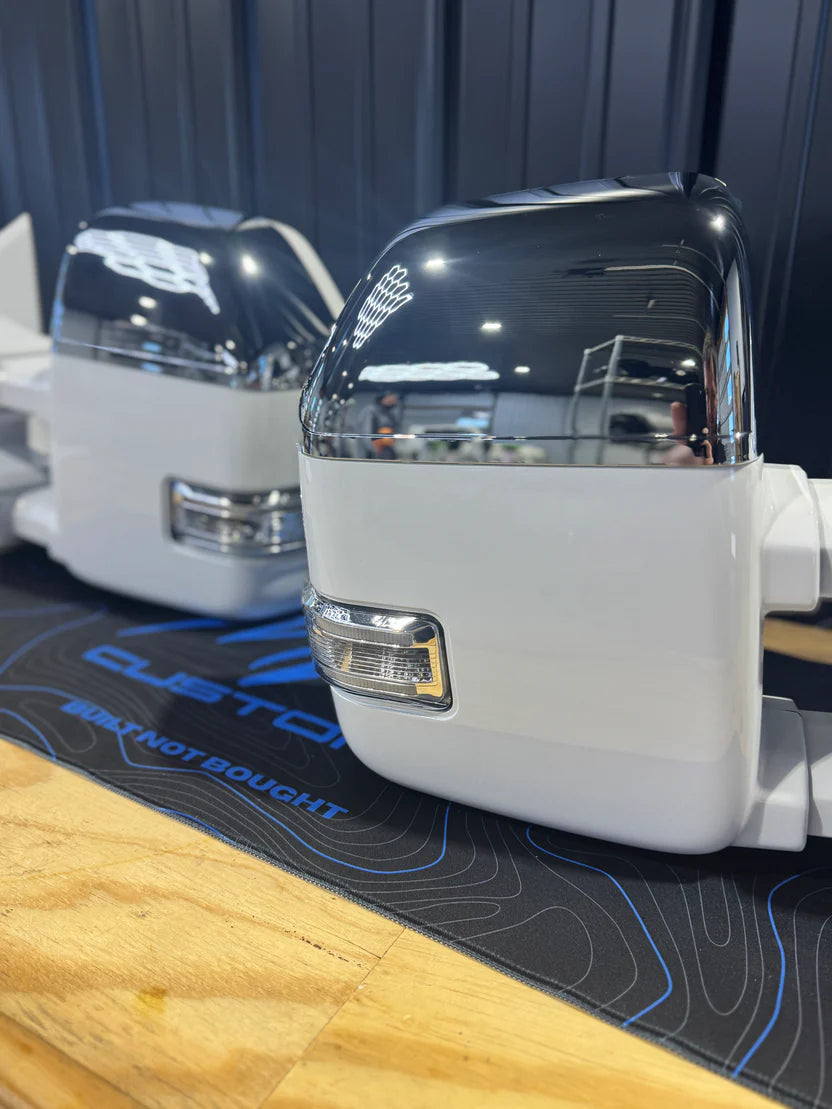 CUSTOM FORD TOW MIRRORS 2002-07 FORD SUPER DUTY
