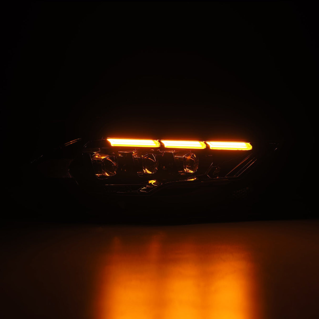 18-23 Ford Mustang MK II NOVA-Series LED Projector Headlights Black