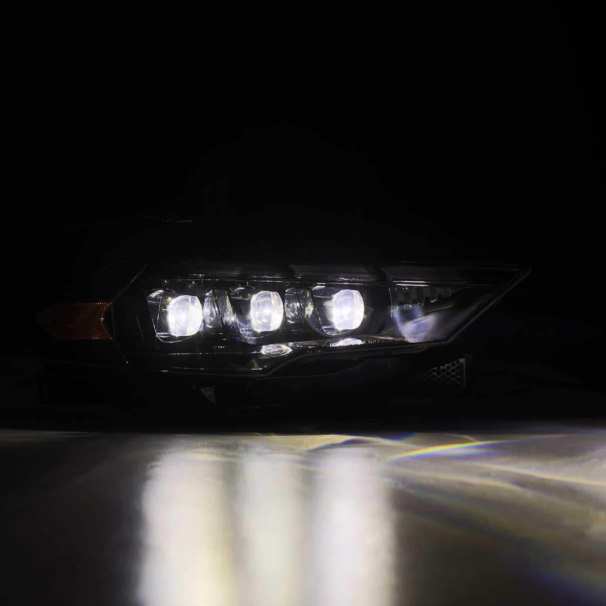 18-23 Ford Mustang MK II NOVA-Series LED Projector Headlights Black