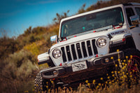 18-25 Jeep Wrangler JL/Gladiator JT NOVA-Series LED Projector Headlights Alpha-black