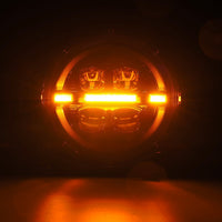 18-25 Jeep Wrangler JL/Gladiator JT NOVA-Series LED Projector Headlights Black