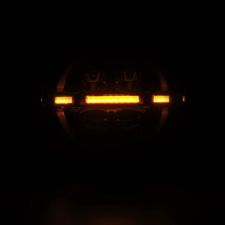 18-25 Jeep Wrangler JL/Gladiator JT NOVA-Series LED Projector Headlights Black
