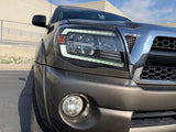 05-11 Toyota Tacoma LUXX-Series LED Crystal Headlights Black