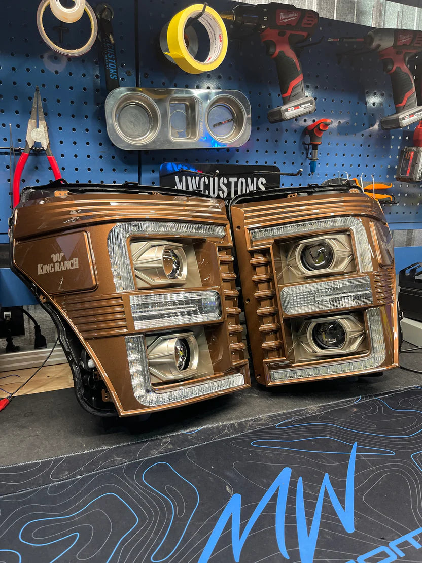 2011-16 FORD CUSTOM SUPER DUTY ALPHAREX HEADLIGHTS