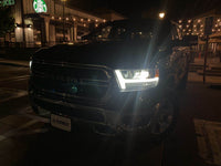 19-24 Ram 1500 LUXX-Series LED Projector Headlights Black