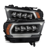 19-24 Ram 1500 (MK II 2500 Style) NOVA-Series LED Projector Headlights Black