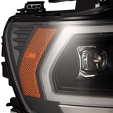 19-24 Ram 1500 (MK II 2500 Style) NOVA-Series LED Projector Headlights Black