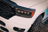 19-24 Ram 1500 (MK II 2500 Style) NOVA-Series LED Projector Headlights Black