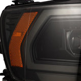 19-24 Ram 1500 (MK II 2500 Style) PRO-Series Halogen Projector Headlights Alpha-Black