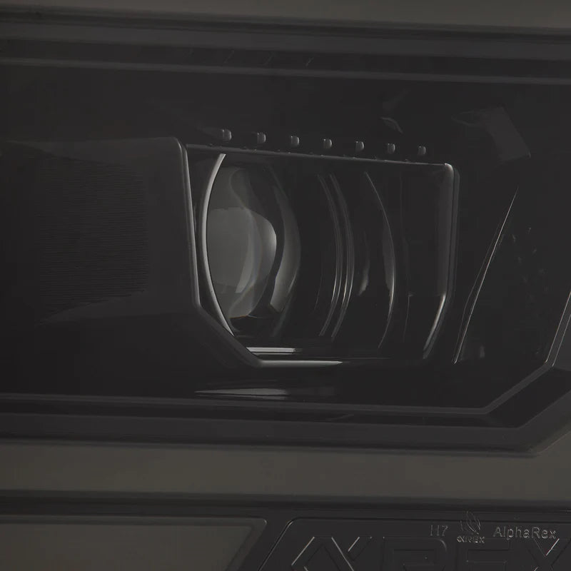 19-24 Ram 1500 (MK II 2500 Style) PRO-Series Halogen Projector Headlights Alpha-Black