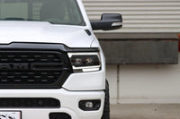 19-24 Ram 1500 (MK II 2500 Style) PRO-Series Halogen Projector Headlights Alpha-Black