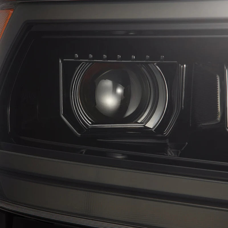 19-24 Ram 1500 (MK II 2500 Style) PRO-Series Halogen Projector Headlights Alpha-Black