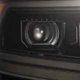 19-24 Ram 1500 (MK II 2500 Style) PRO-Series Halogen Projector Headlights Alpha-Black