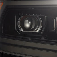 19-24 Ram 1500 (MK II 2500 Style) PRO-Series Halogen Projector Headlights Alpha-Black