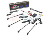 4pc 7 Color LED Interior Lighting Kit