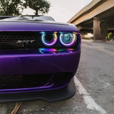 Dodge Challenger Waterproof External Mount Multicolor Halo Kit (2015-2023)
