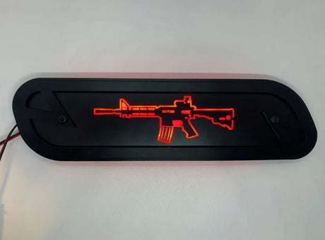 AR15 Hood Emblem Replacements - Fits 2019-2025 Ram® 2500, 3500, 4500 - Fully Customizable, LED