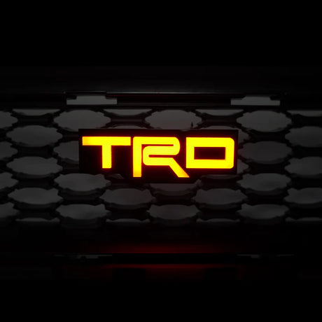 TRD : Illuminated Multicolor Flow LED Badge | Lit Logos