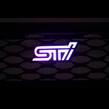 STI LED Badge: Multicolor Flow (2010-2023) | Lit Logos