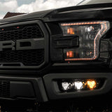 Ford Raptor: Multicolor Flow Series Headlights (2017-2020) | XB Morimoto