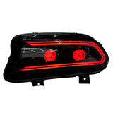 Dodge Charger: Multicolor Flow Series LUXX-Series LED Projector Headlights (2015-2023)