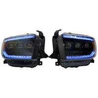 Toyota Tundra: Multicolor Flow Series Headlights (2014-2021) | XB Morimoto