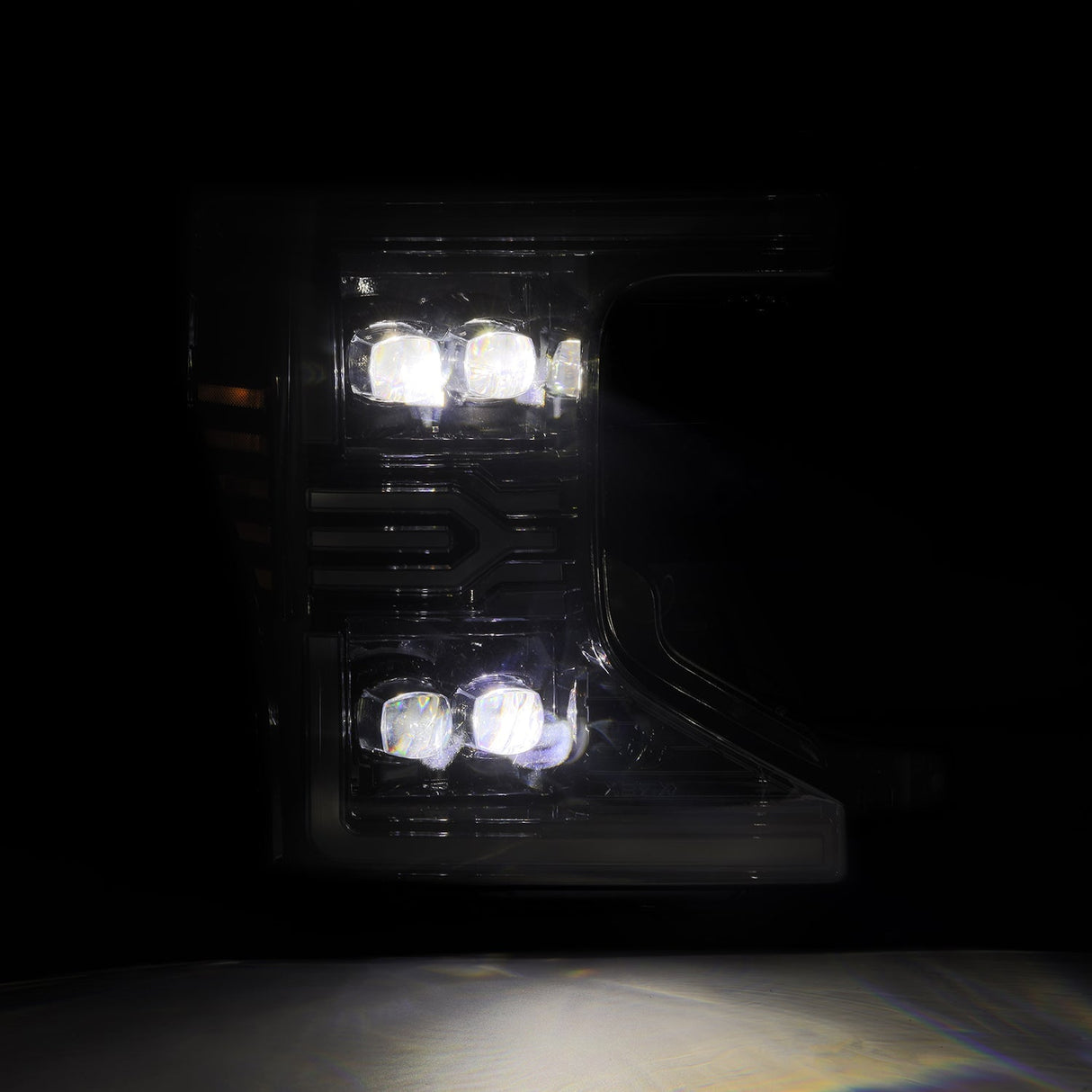 20-22 Ford Super Duty NOVA-Series LED Projector Headlights Chrome