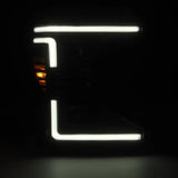 20-22 Ford Super Duty PRO-Series Halogen Projector Headlights Alpha-Black