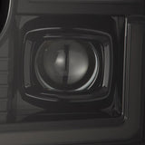 20-22 Ford Super Duty PRO-Series Halogen Projector Headlights Alpha-Black