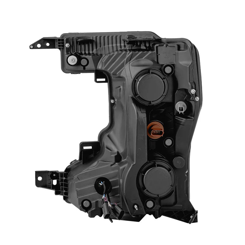 20-22 Ford Super Duty PRO-Series Halogen Projector Headlights Alpha-Black