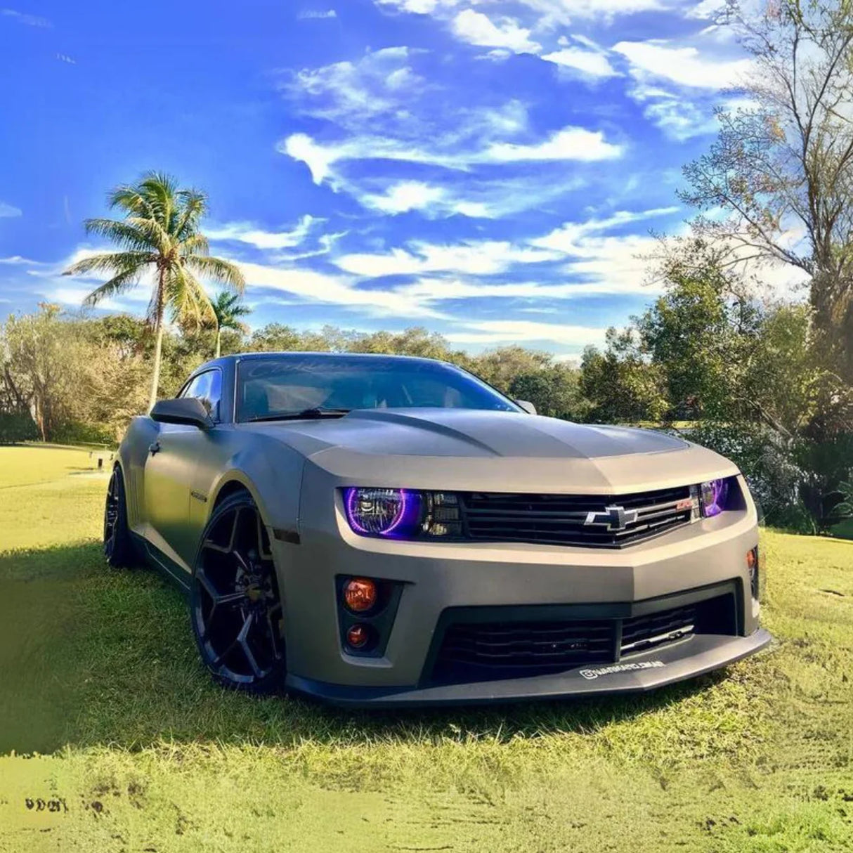 Chevrolet Camaro Headlight Multicolor Halo Kit (2010-2013)