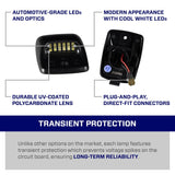 2005-2015 Toyota Tacoma LED License Plate Lights (pair)