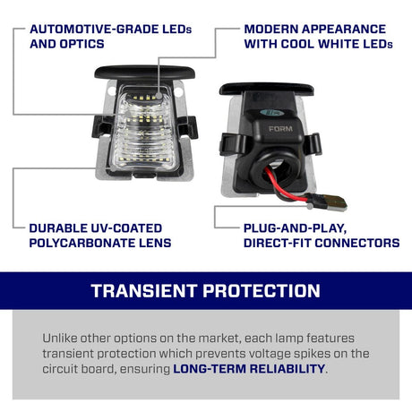 2009-2018 Jeep JK Wrangler LED License Plate Light (one)