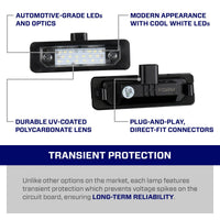 2010-2014 Ford Mustang LED License Plate Lights (pair)