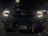 12-15 Toyota Tacoma PRO-Series Halogen Projector Headlights Alpha-Black