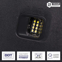 2015-2019 Chevrolet Silverado 2500/3500 LED License Plate Lights (pair)