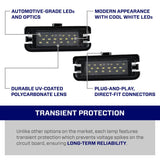 2015-2025 Ford Mustang LED License Plate Lights (pair)