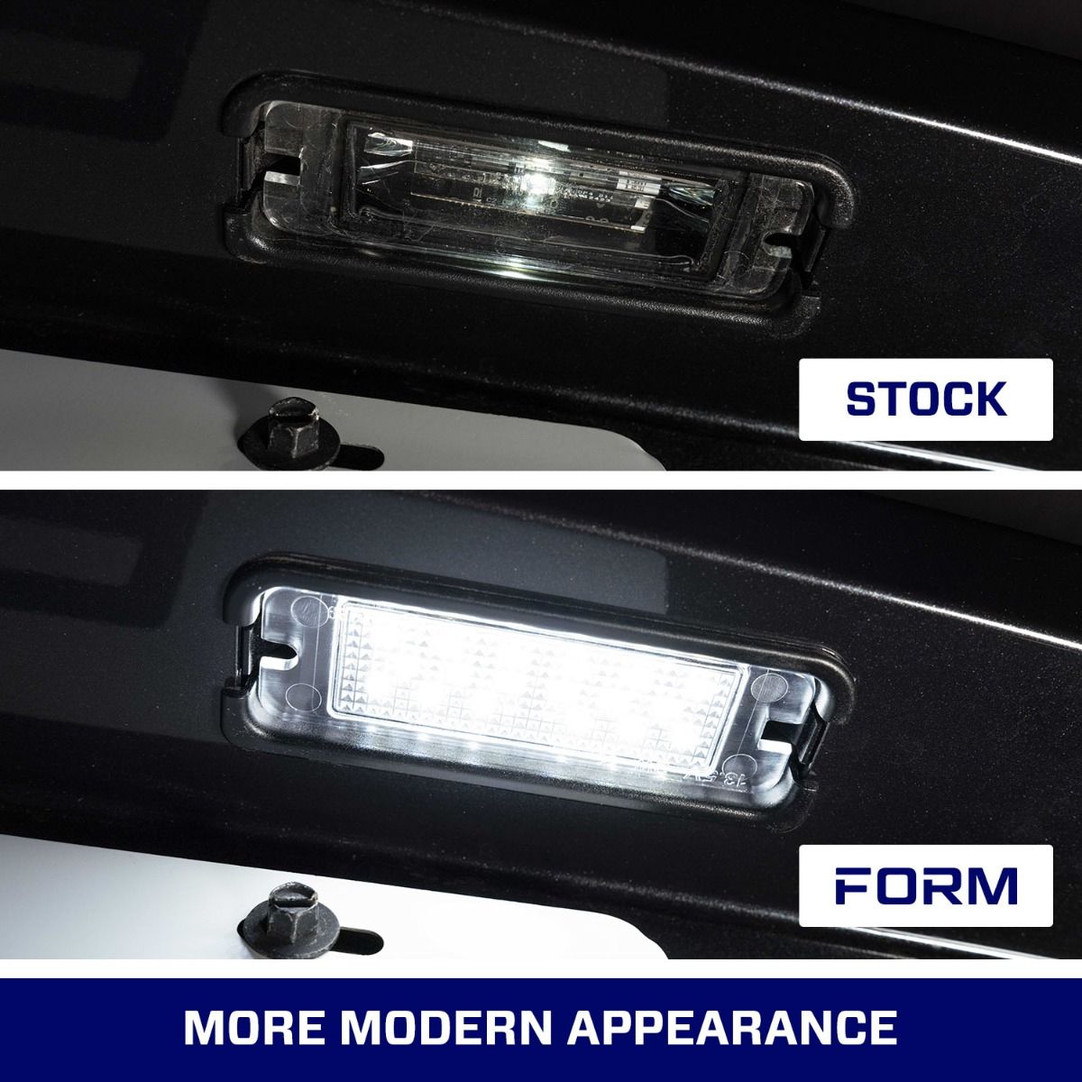 2015-2025 Ford Mustang LED License Plate Lights (pair)