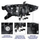 2016-2023 Toyota Tacoma LED Projector Headlights with Selectable DRL (pair)
