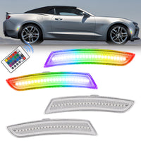 2016-2025 Chevrolet Camaro RGB Clear LED Side Markers