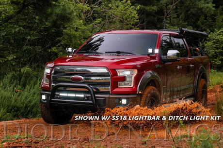 SS3 LED Fog Light Kit for 2020-2022 Ford Super Duty (w/ Halogen Fog Lights)